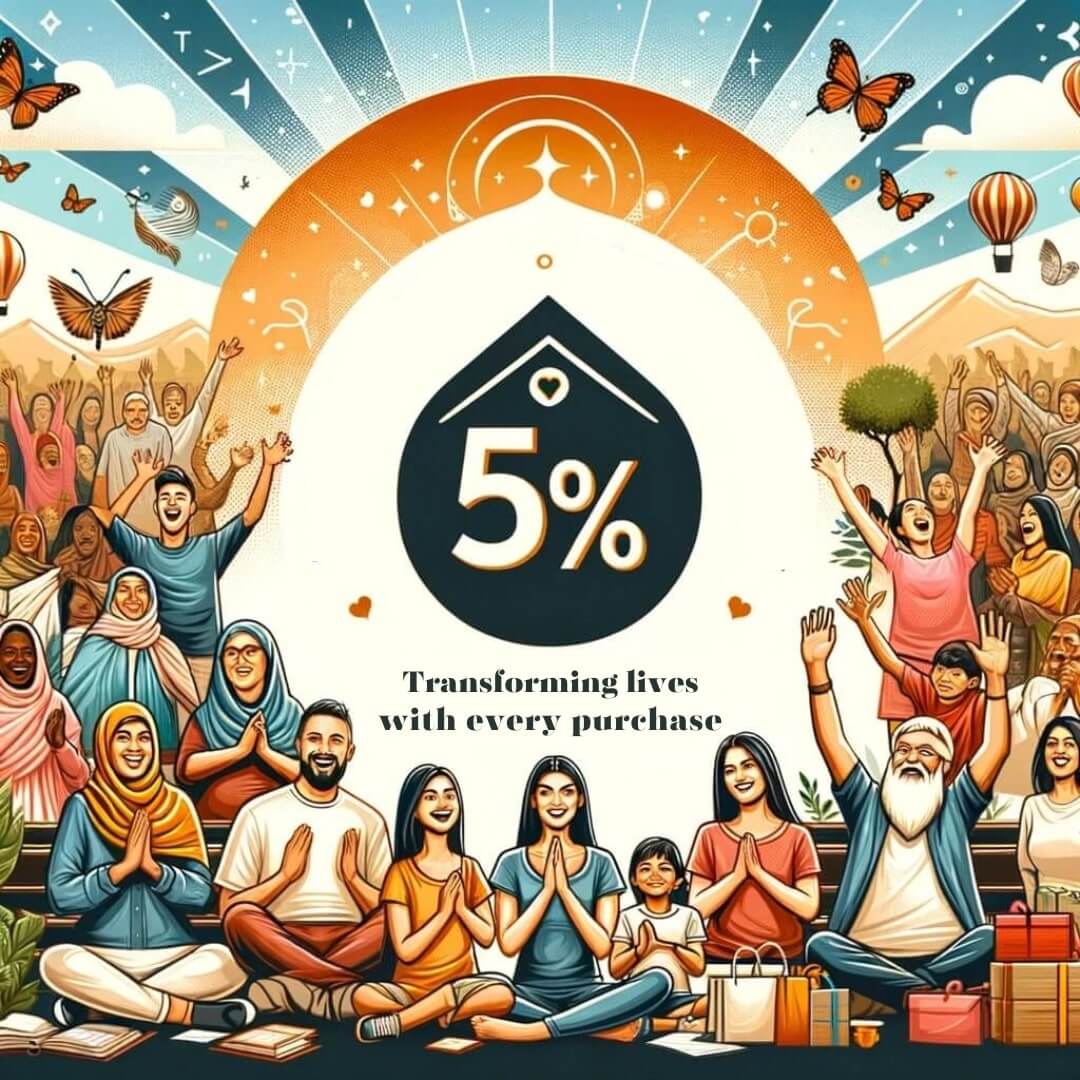 Transforming Lives with Every Purchase: Wave Fusions' 5% Donation Journey