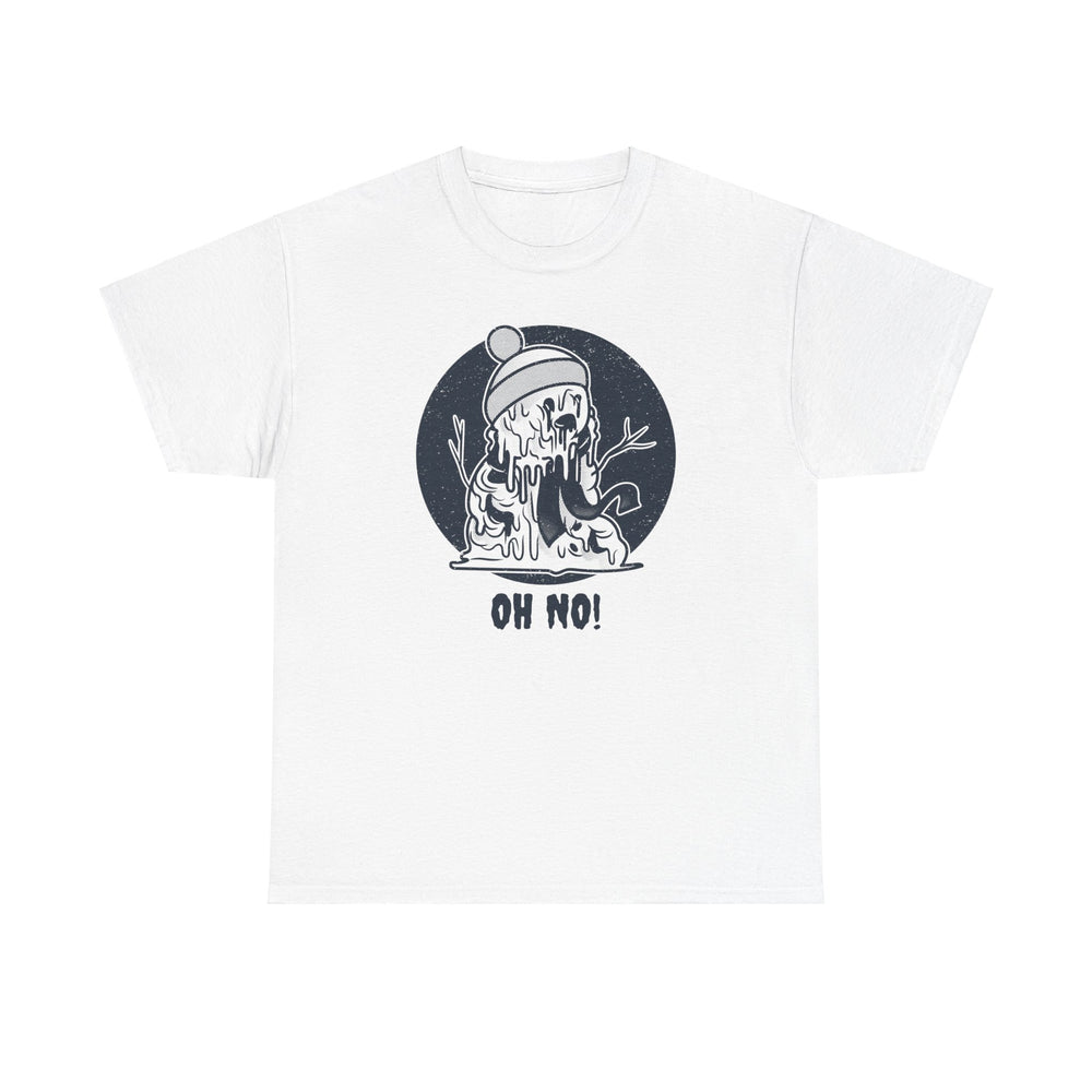 Oh No! Melting Snowman Graphic Tee