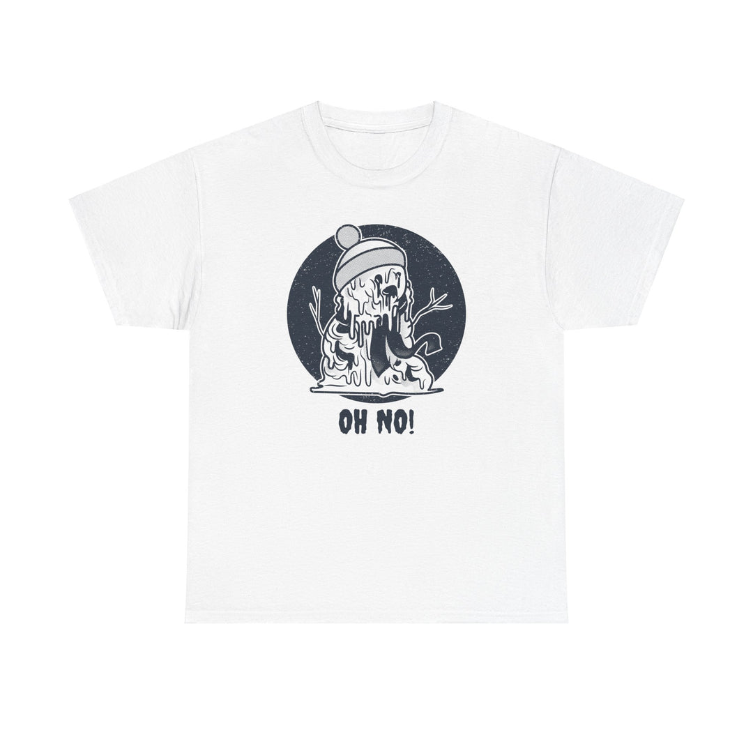 Oh No! Melting Snowman Graphic Tee