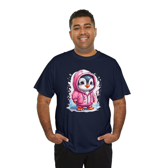 Penguin Unisex Heavy Cotton Tee - Wave Fusions