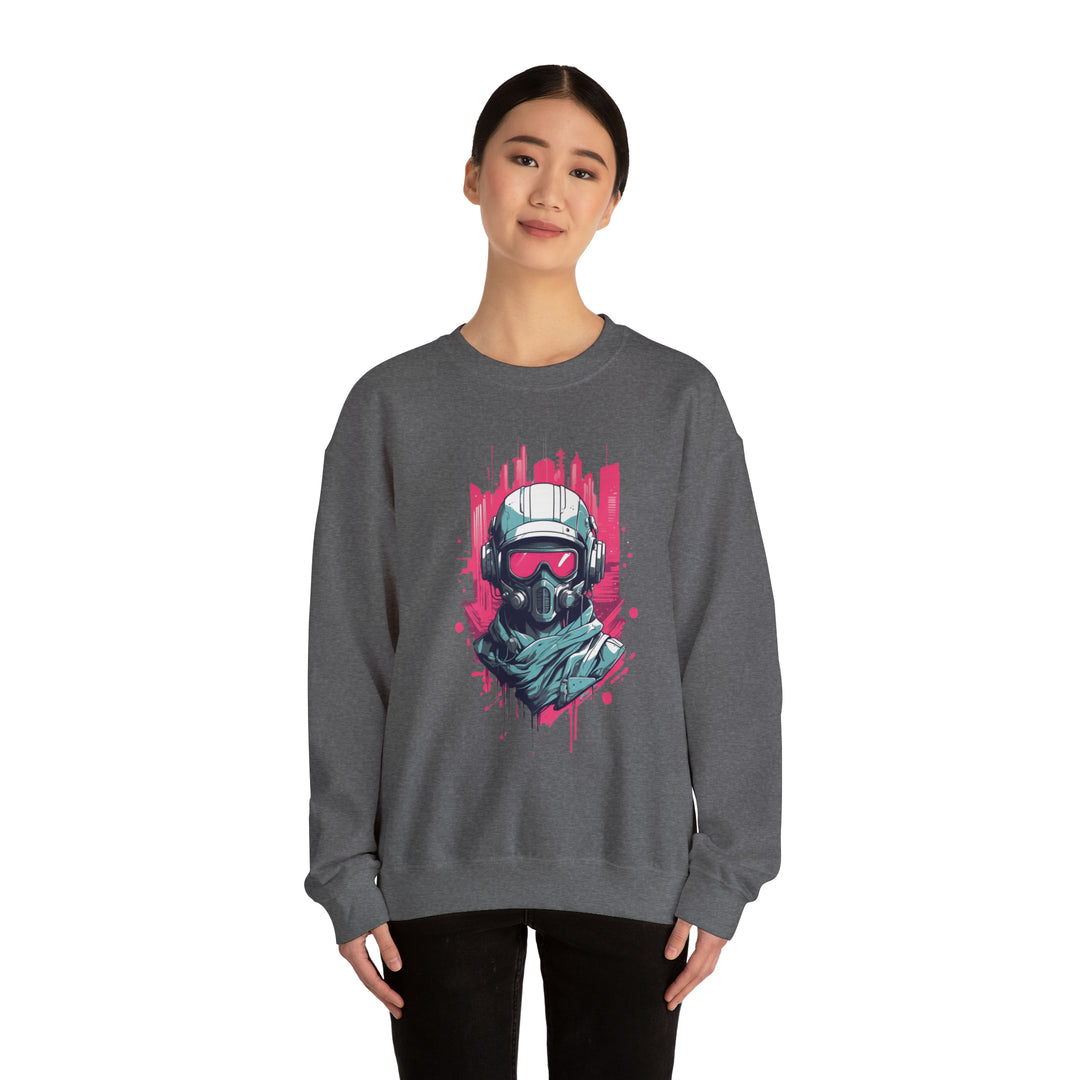 Gas Mask Astronaut Unisex Sweatshirt - Wave Fusions