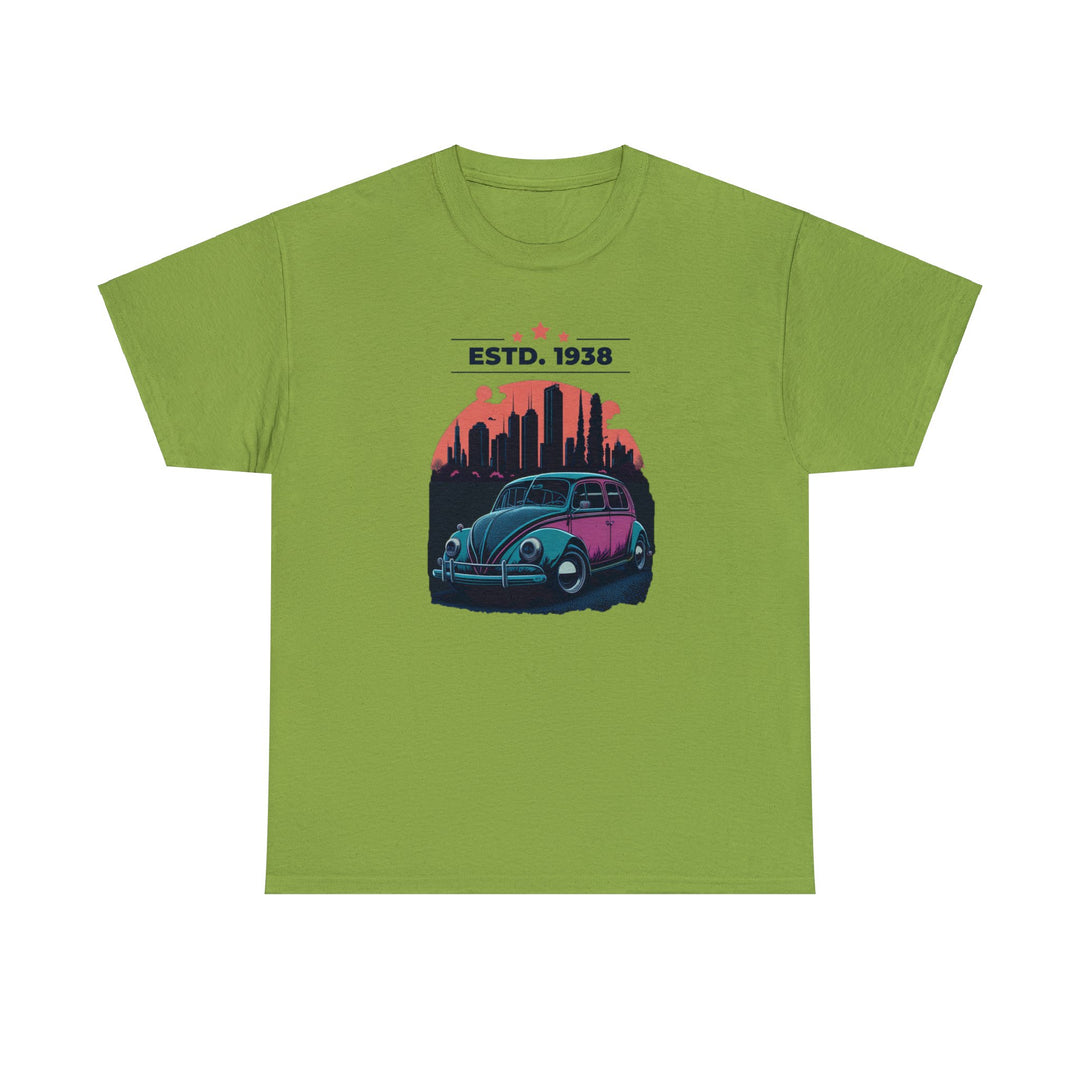 ESTD 1938 Vintage Beetle T-Shirt - Vintage City Fashion