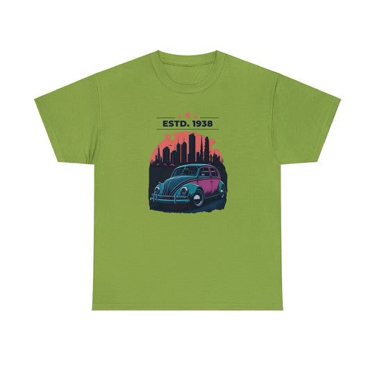 ESTD 1938 Vintage Beetle T-Shirt - Vintage City Fashion