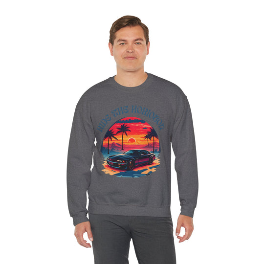 Ride the Horizon Sweatshirt - Vintage City Fashion