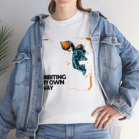 Orbiting My Own Way T Shirt - Wave Fusions