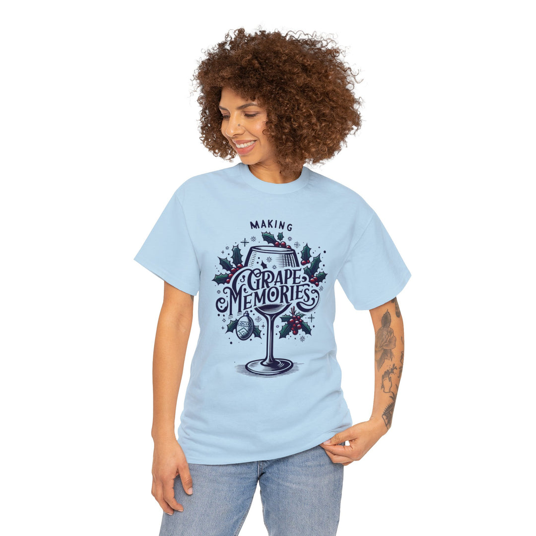 Grape Memories Unisex T Shirt - Wave Fusions