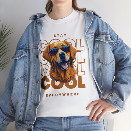 Stay Cool Everywhere Dog T-shirt - Keep it Cool