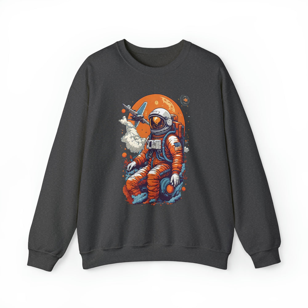 Retro Astronaut Unisex Sweatshirt - Wave Fusions