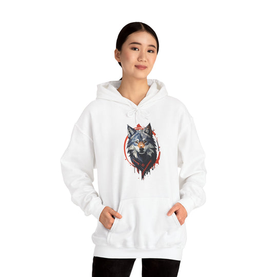 Alpha Wolf Crest Hoodie - Wilderness Royalty