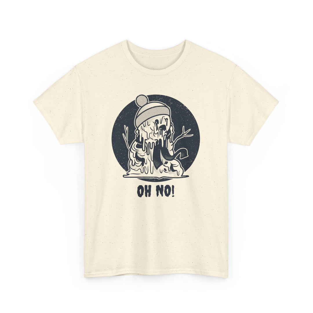 Oh No! Melting Snowman Graphic Tee