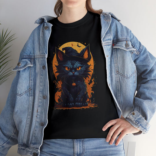 Hocus Pocus Black Cat Magic T-Shirt