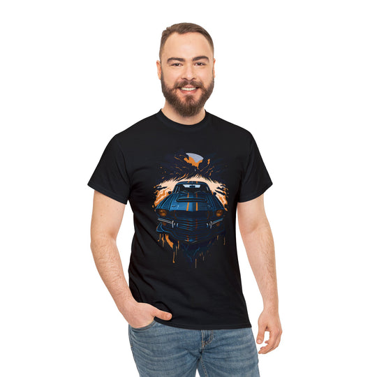 Muscle Car Enthusiast T-Shirt - Revved Up Style