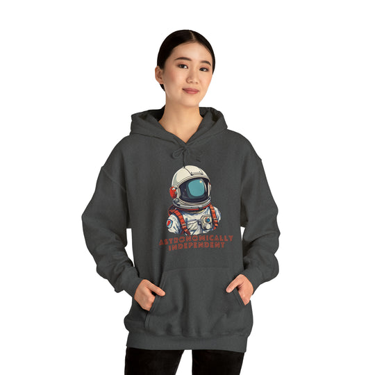 Astronomically Independent Unisex Hoodie - Wave Fusions