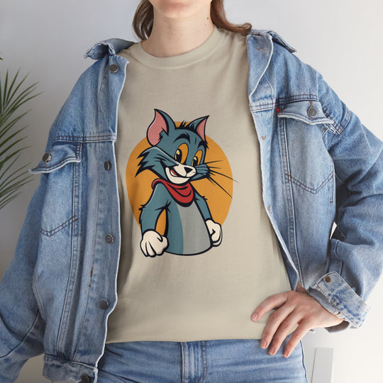 Tom Cat Grin T-Shirt -  Joyful Jumper