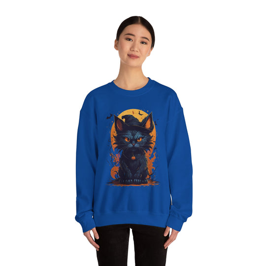 Hocus Pocus Black Cat Magic Sweatshirt