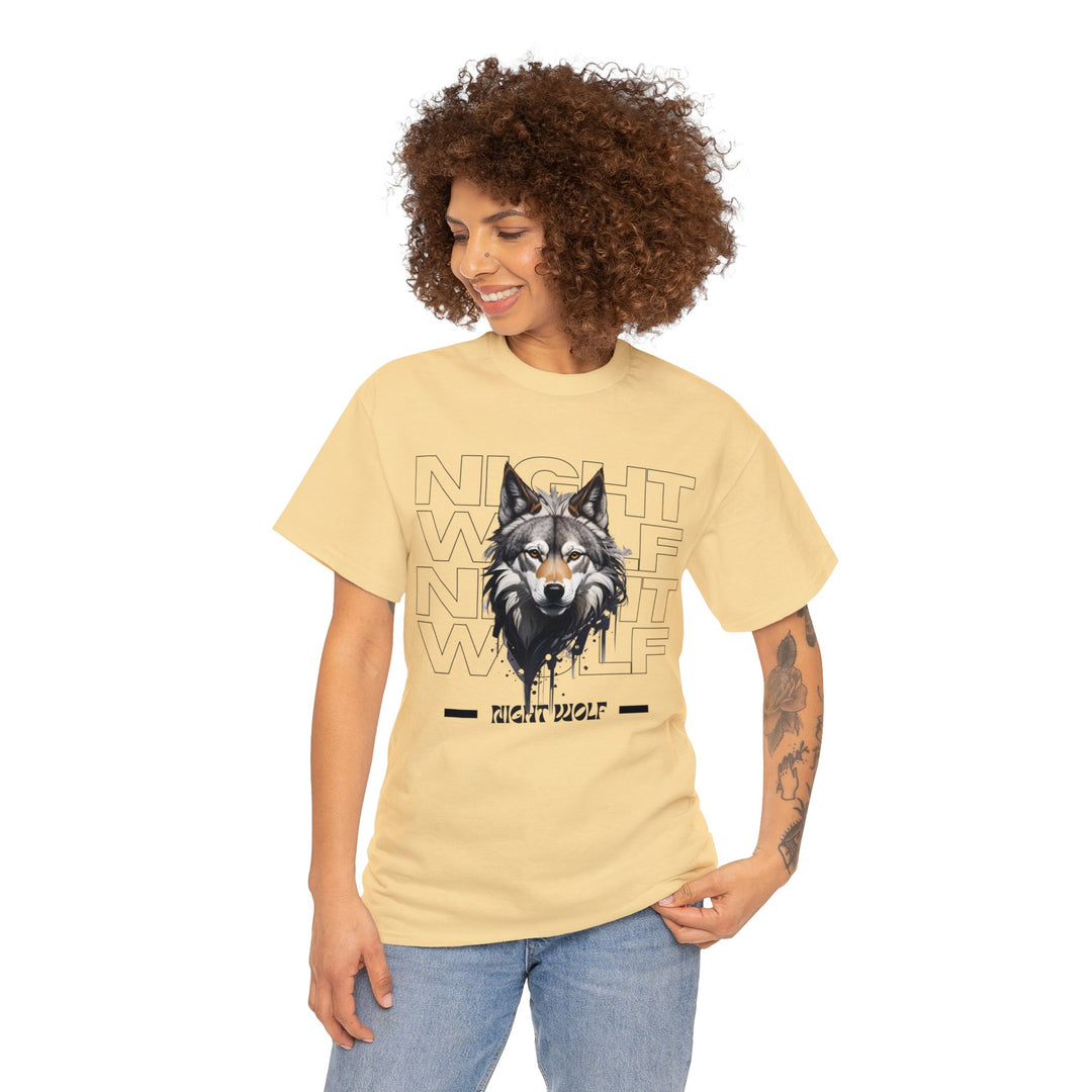 Lone Night Wolf T-Shirt - After Dark Style