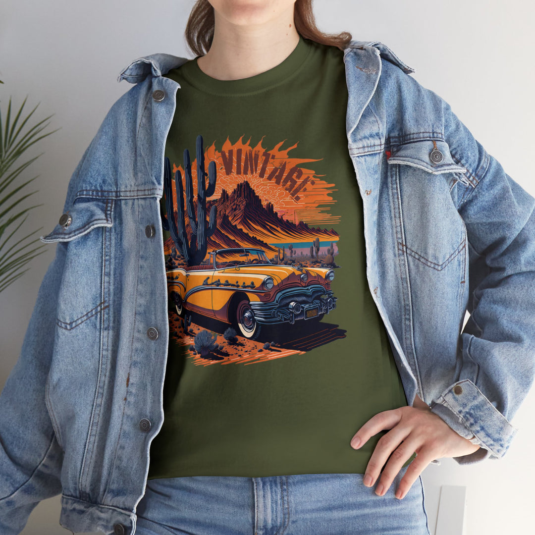 Vintage Desert Ride T-shirt - Vintage City Fashion