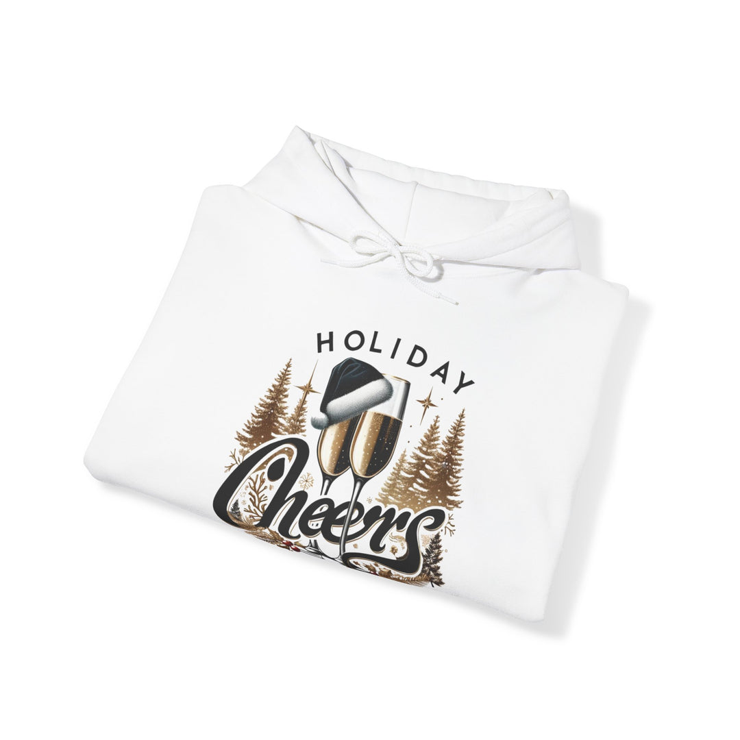 Holiday Cheers Unisex Hoodie - Wave Fusions