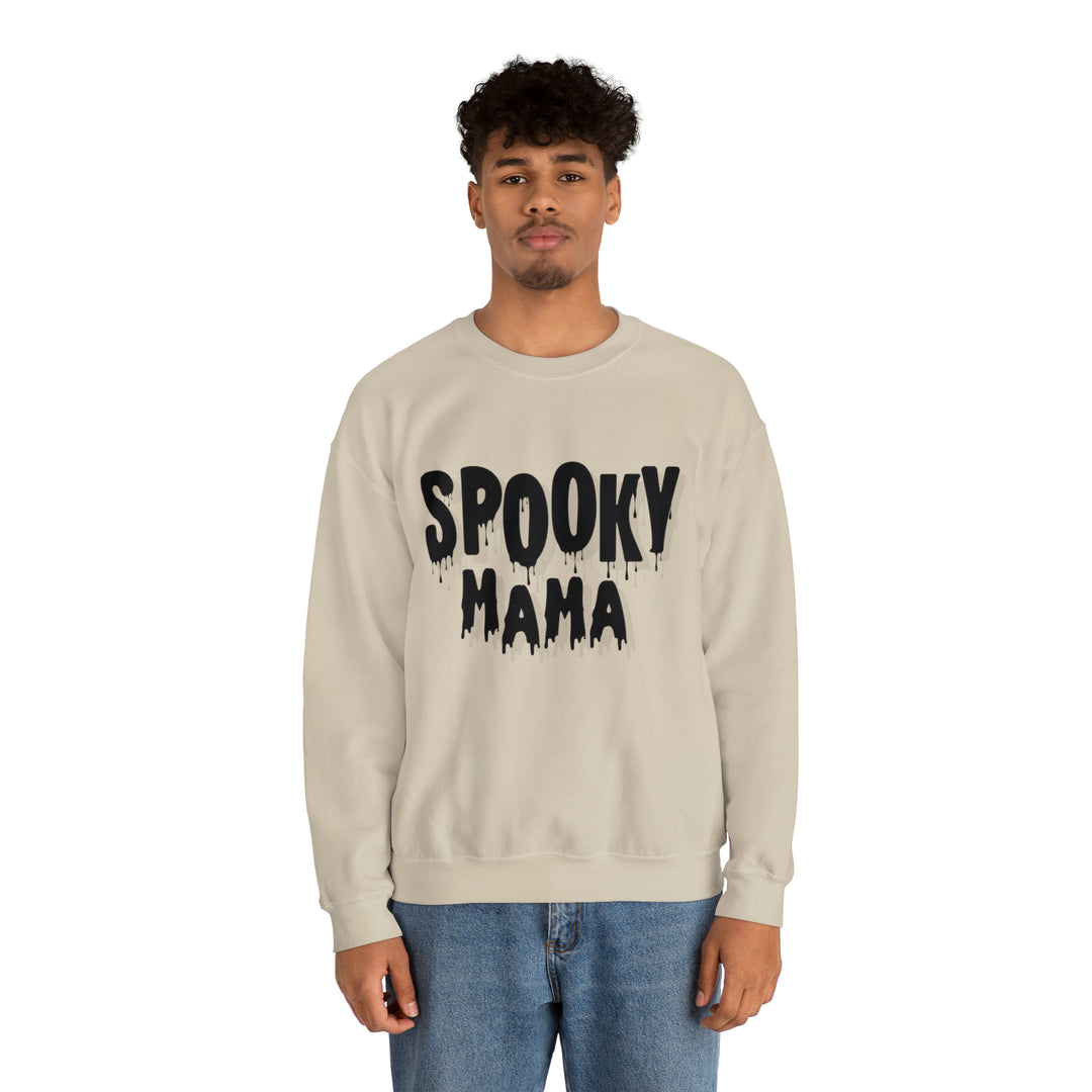 Spooky Mama Unisex Heavy Blend™ Crewneck Sweatshirt - Wave Fusions