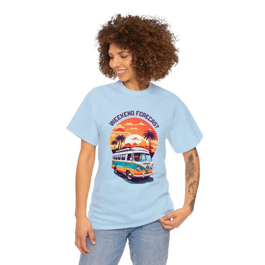 Weekend Forecast Van Life T-Shirt - Weekend Forecast Sunset Edition