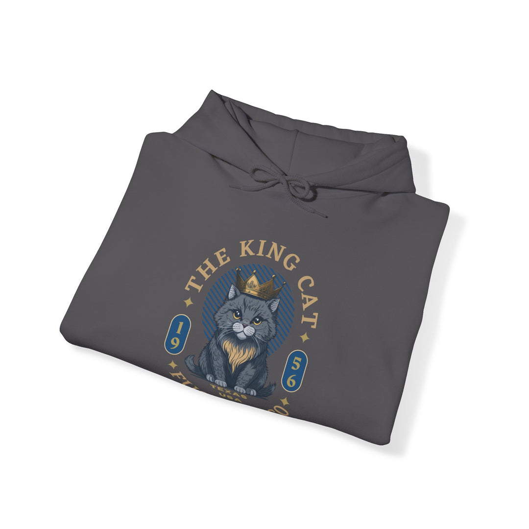 The King Cat Hoodie - Royal Feline Series