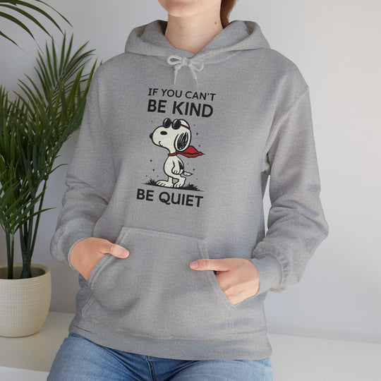 Silent Wisdom Dog Hoodie - If You Can't Be Kind Be Quiet