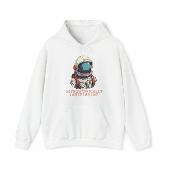 Astronomically Independent Unisex Hoodie - Wave Fusions