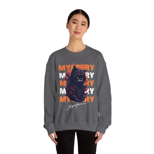 Cat Knight Armor Mystery Cat Sweatshirt