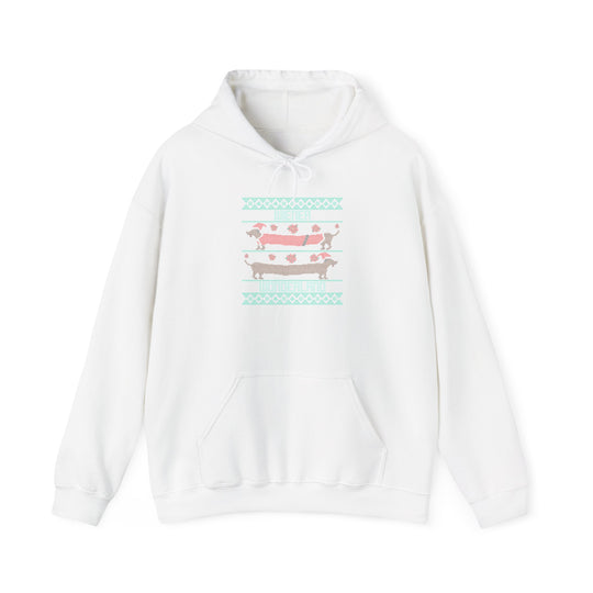 Wiener Wonderland Santa Dachshund Hoodie