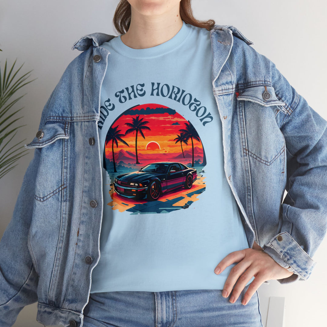 Ride the Horizon T-shirt - Vintage City Fashion