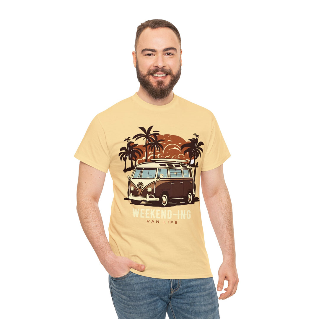 Weekend-ing Adventure Van Life T-Shirt - Escape in Style