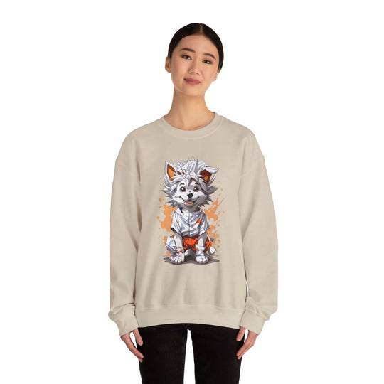 Sporty Pup Sweatshirt - Athletic Spirit