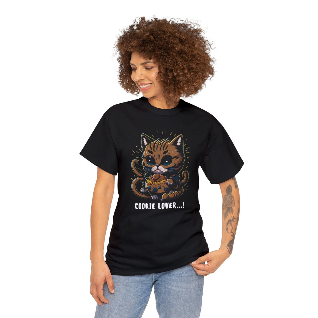 Cookie Lover Cat T-Shirt - Sugary Paws