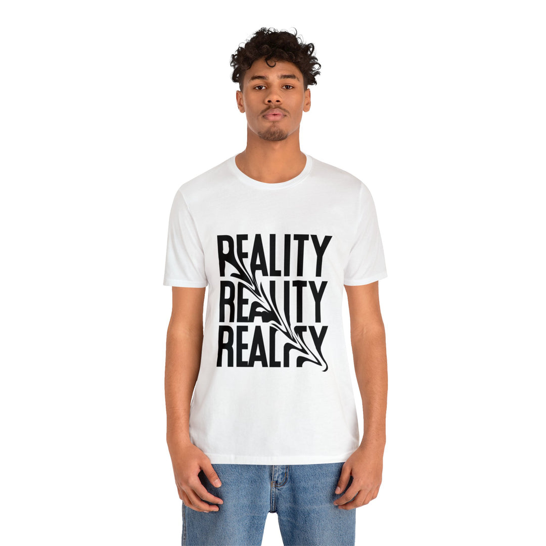 Reality Unisex Jersey Short Sleeve Tee - Wave Fusions