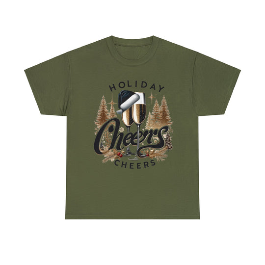 Holiday Cheers Unisex T Shirt - Wave Fusions