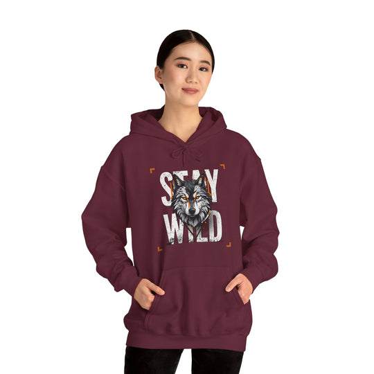 Wolf in the Shadows Hoodie - Stay Wild