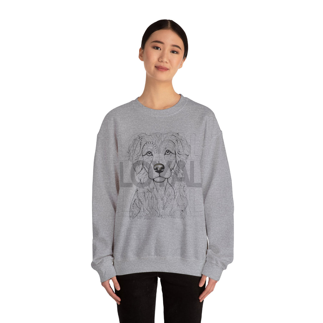 Loyal Dog Tribal Canine Sweatshirt - Mythical Mutt