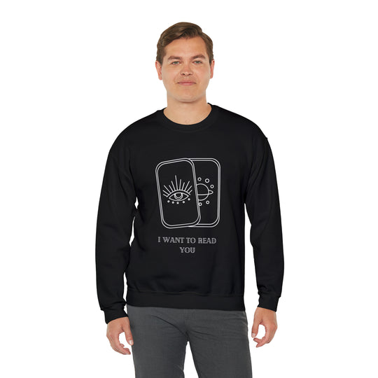 I Want To Read You Unisex Heavy Blend™ Crewneck Sweatshirt - Wave Fusions