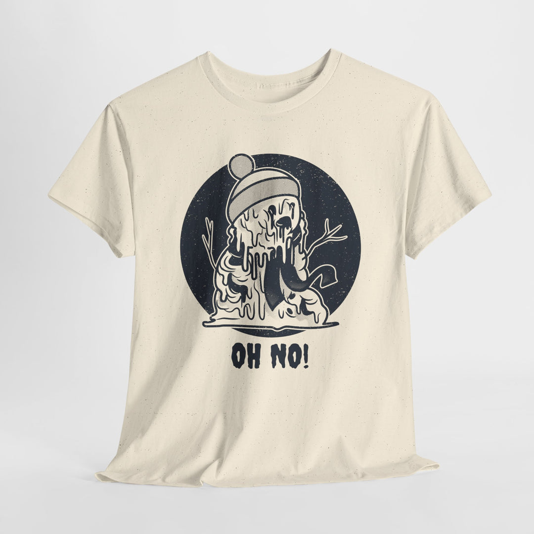 Oh No! Melting Snowman Graphic Tee