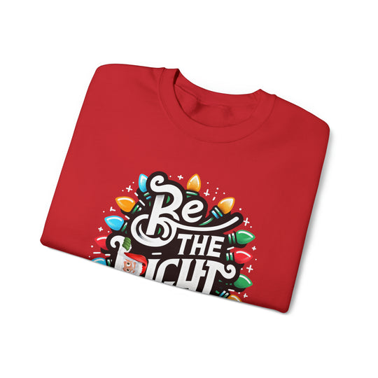 Be The Light Christmas Unisex Sweatshirt - Wave Fusions