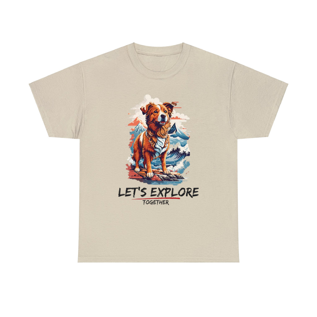 Lets Explore Together Adventure Buddy T Shirt