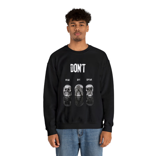 Don't Unisex Heavy Blend™ Crewneck Sweatshirt - Wave Fusions