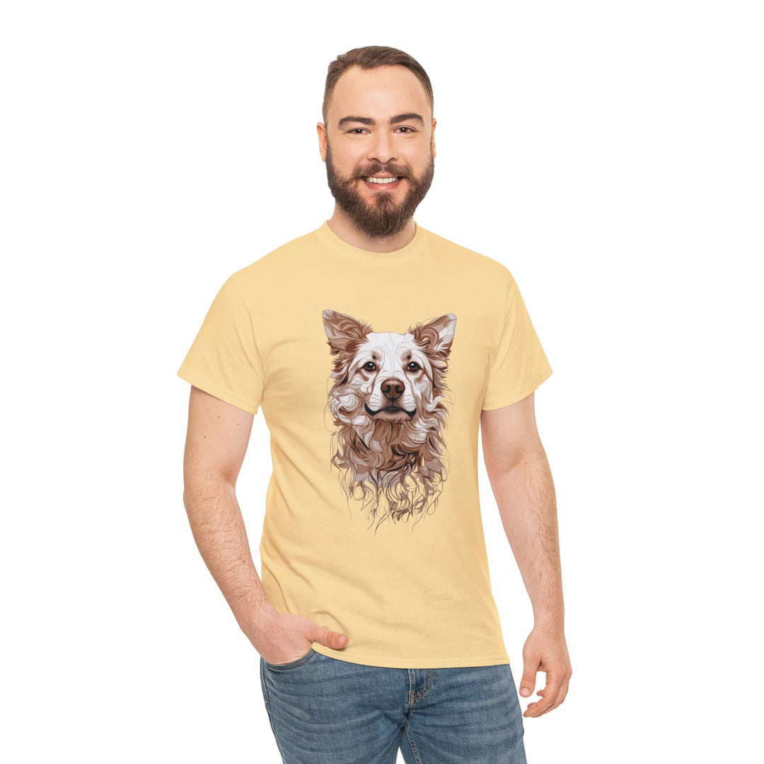 Furry Friend Dog T-shirt - Lifelike Pup