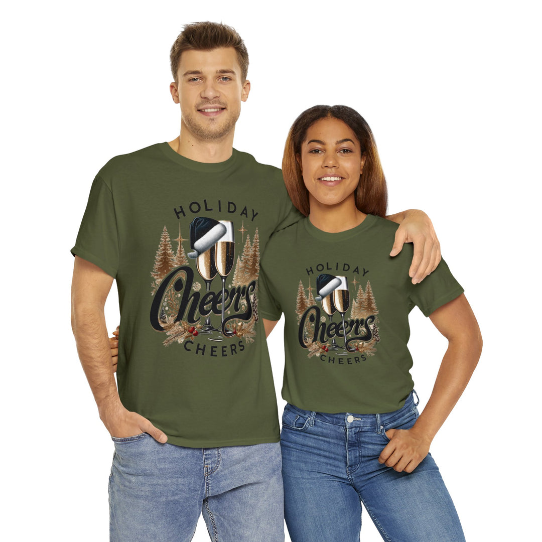 Holiday Cheers Unisex T Shirt - Wave Fusions