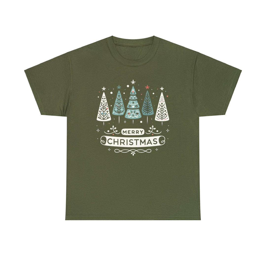 Folk Art Christmas Celebration Unisex T Shirt