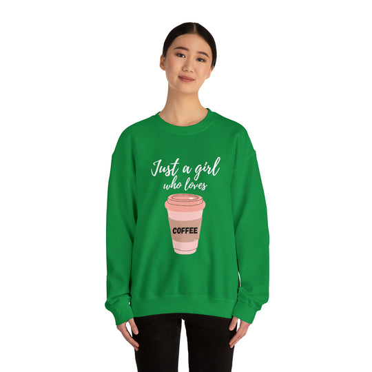 Coffee Unisex Heavy Blend™ Crewneck Sweatshirt - Wave Fusions