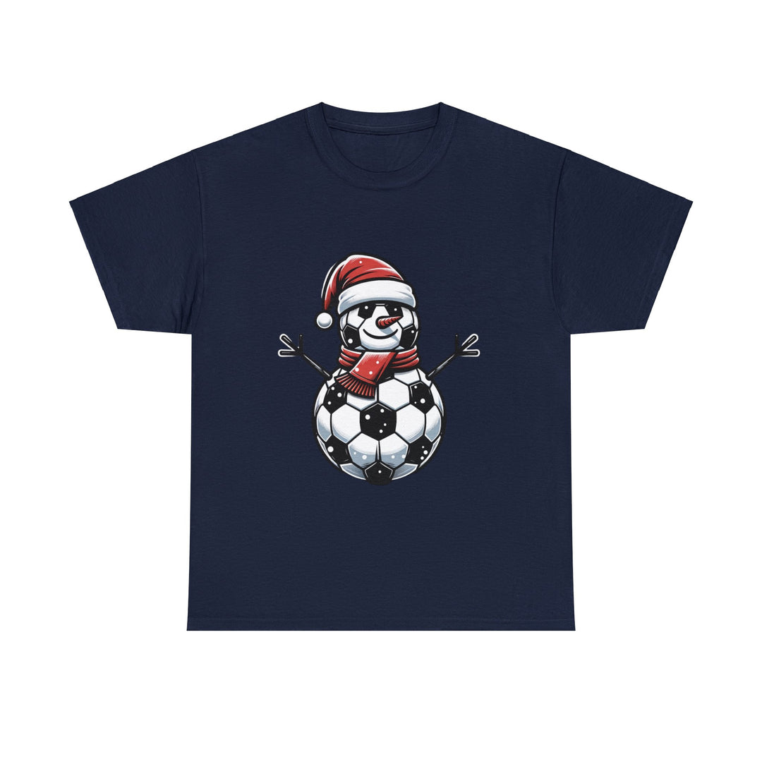 Football Santa Unisex T Shirt - Wave Fusions