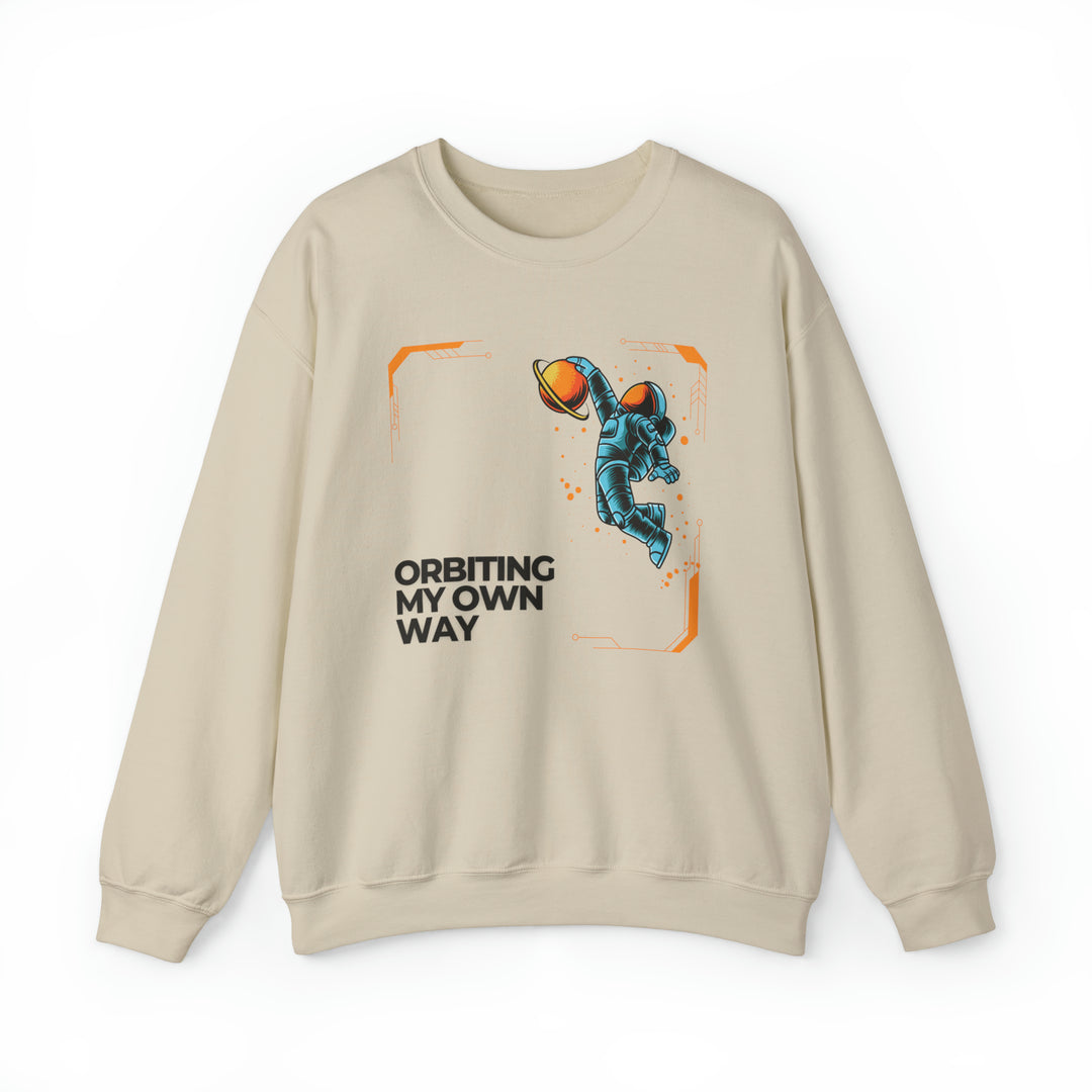 Orbiting My Own Way Unisex Sweatshirt - Wave Fusions