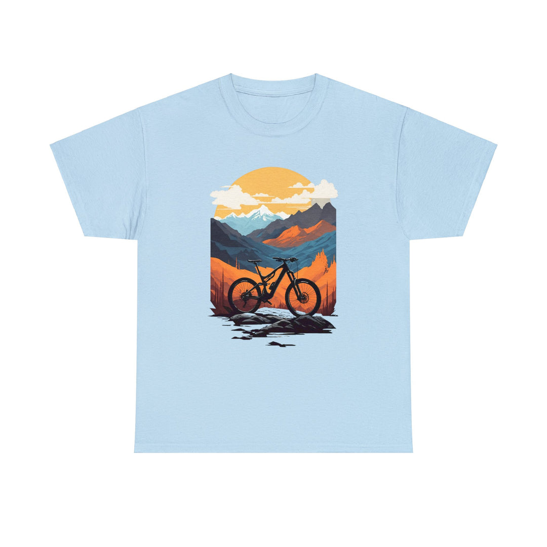 Mountain Bike Unisex T Shirt - Wave Fusions