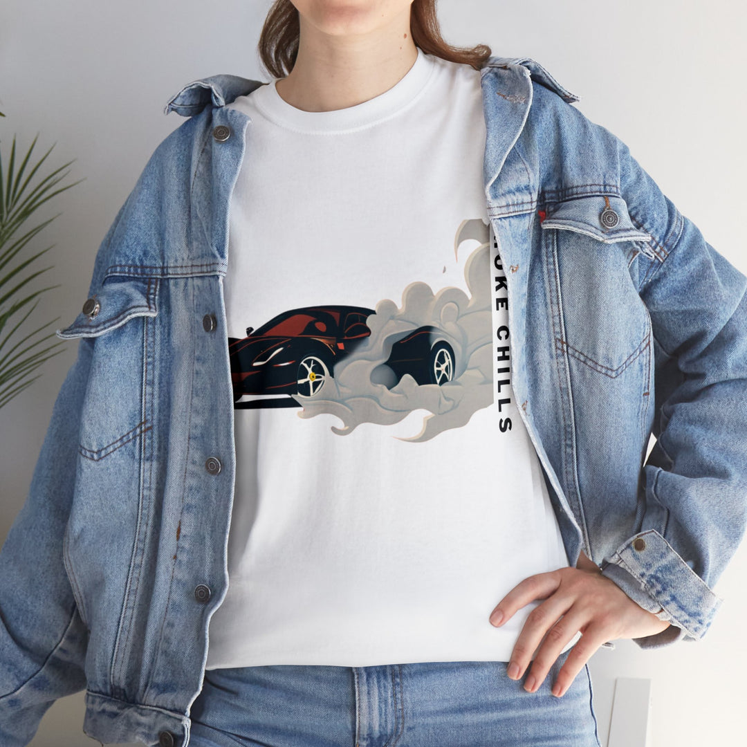 Smoke Chills Sports Car T-Shirt - Modern Car Edition